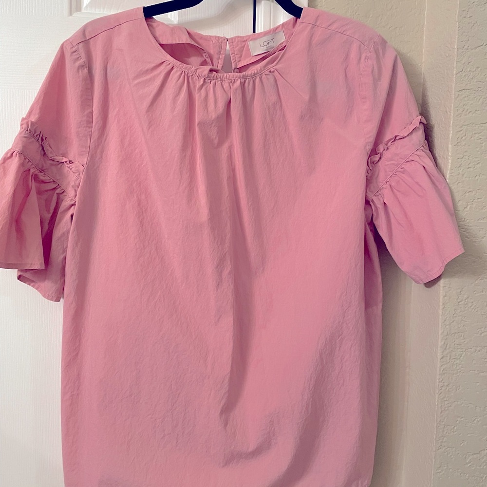 Pink Ann Taylor Blouse